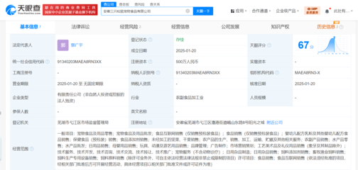 跨界新篇章 三只松鼠成立寵物食品公司，注冊資本500萬并拓展動漫及游藝用品銷售